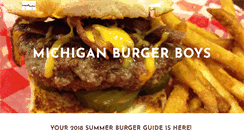 Desktop Screenshot of michiganburgerboys.com