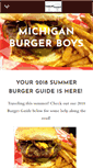 Mobile Screenshot of michiganburgerboys.com